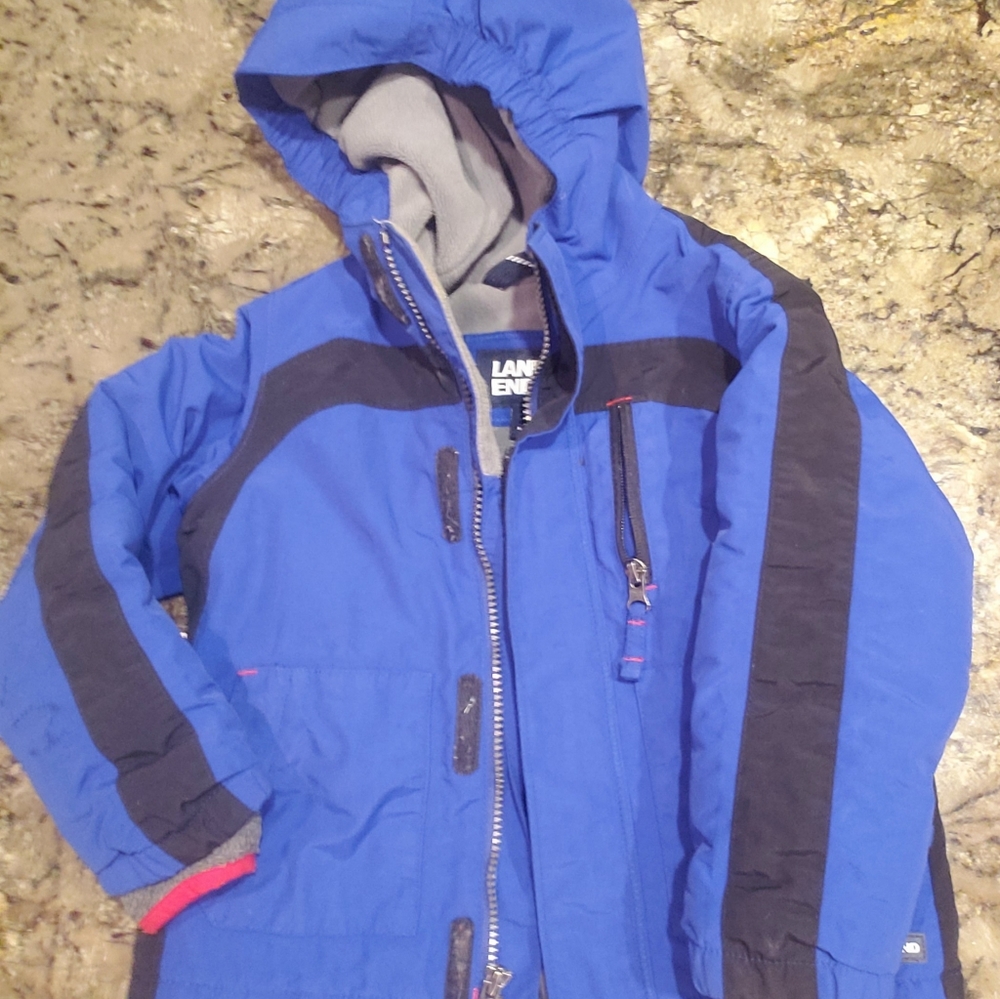 Lands End Boys 3T Winter Coat